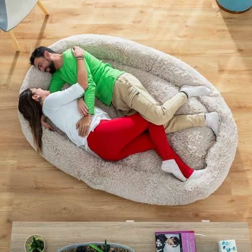 Pseći Krevet za Ljude | Human Dog Bed XXL InnovaGoods Beige Cijena