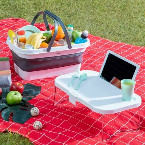 Sklopiva Košara za Piknik sa Stolom-poklopcem Pickning InnovaGoods Cijena