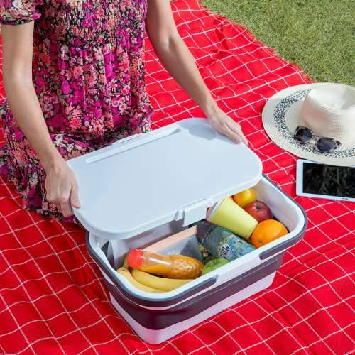 Sklopiva Košara za Piknik sa Stolom-poklopcem Pickning InnovaGoods Cijena
