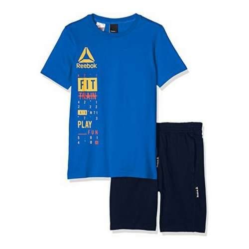 Sportski Komplet za Djecu Reebok BK4380 Plava Cijena