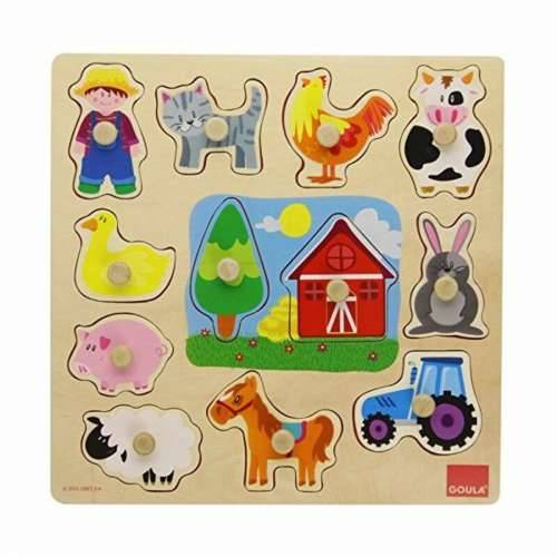 Drvene Dječje Puzzle Goula 53025 (12 pcs) Cijena