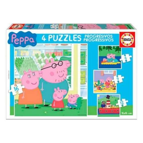 Set 4 Puzzle Peppa Pig Educa Cijena