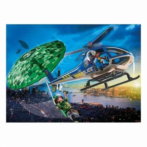 Playset  City Action Police helicopter: Parachute Chase Playmobil 70569 (19 pcs) Cijena