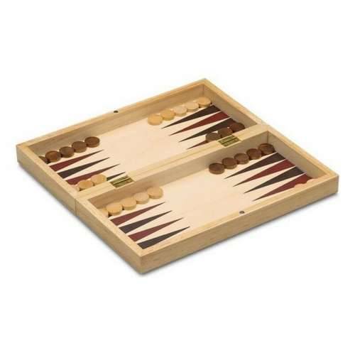 Set 3 Društvenih Igara Cayro 648 Drvo 29 x 29 cm 3 u 1 Šah Backgamon Dame Cijena