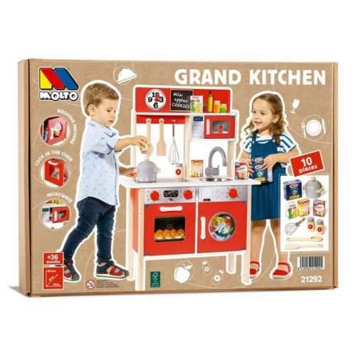 Igračka kuhinja Moltó 21292 Drvo Crvena (10 pcs) Cijena