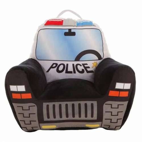 Detské kreslo Policijski automobil 52 x 48 x 51 cm Crna Akril (52 x 48 x 51 cm) Cijena