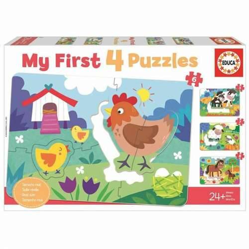 Puzzle Educa My First Puzzles 8 Dijelovi (8 + 7 + 6 +5 pcs) Cijena