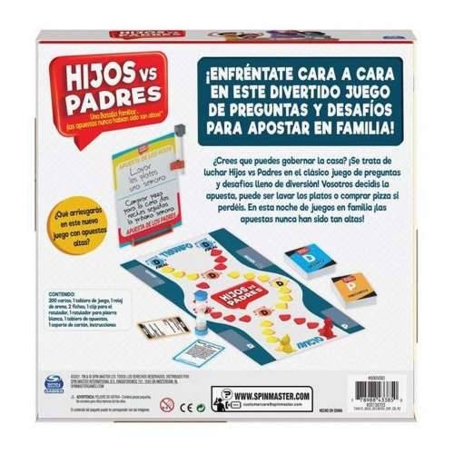 Društvene igre Spin Master Hijos vs Padres 206 Dijelovi 26,99 x 26,99 x 5,4 cm Cijena