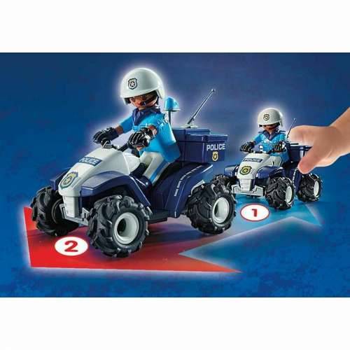 Set za Igru Vozila Playmobil Speed Quad City Action 71092 Policija (21 pcs) Cijena