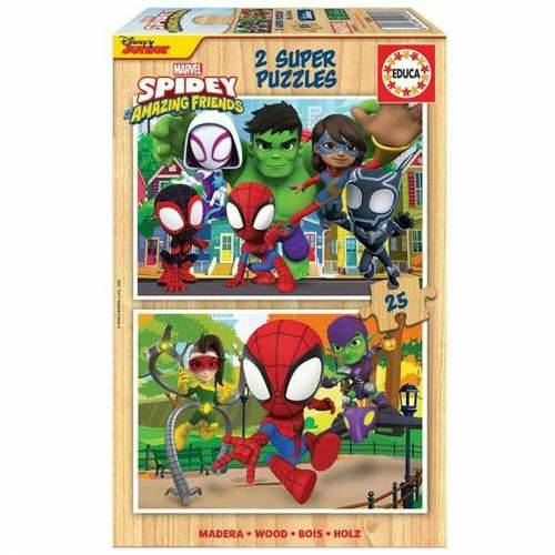 Puzzle Educa Spidey & His Amazing Friends (2 x 25 pcs) Cijena