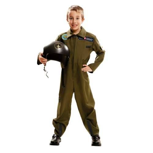Svečana odjeća za djecu My Other Me Top Gun Avijatičar 5-6 Godina Zelena Cijena