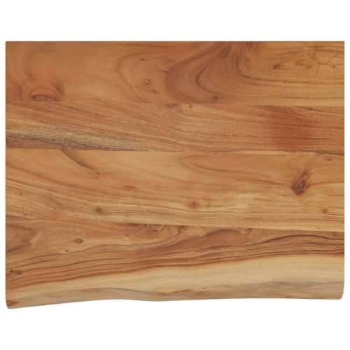 Zidna polica 50x40x2,5 cm pravokutna bagremovo drvo živi rub - Prirodna 50 x 40 x 2.5 cm 1 Masivno bagremovo drvo Cijena