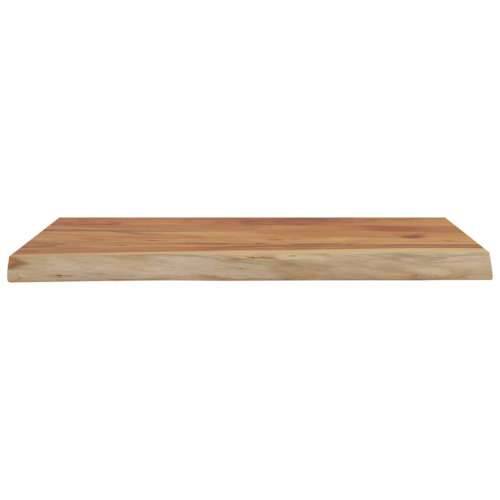 Zidna polica 50x40x2,5 cm pravokutna bagremovo drvo živi rub - Prirodna 50 x 40 x 2.5 cm 1 Masivno bagremovo drvo Cijena