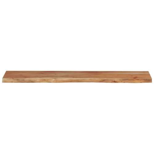 Zidna polica 90x20x2,5 cm pravokutna bagremovo drvo živi rub - Prirodna 90 x 20 x 2.5 cm 1 Masivno bagremovo drvo Cijena