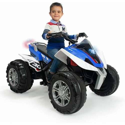 Električni Quad Injusa Rage Svjetlo Plava Bijela 12 V Cijena