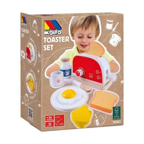 Igračka toster Moltó Toaster Set Cijena