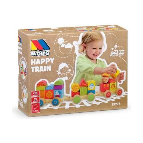 Igračka za bebu Moltó Happy Train 23 Dijelovi Cijena