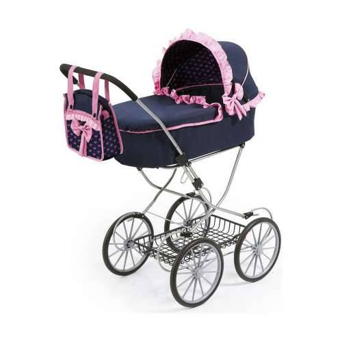 Kolica za lutke Reig Dolls Pram Mornarsko plava 64 cm Cijena