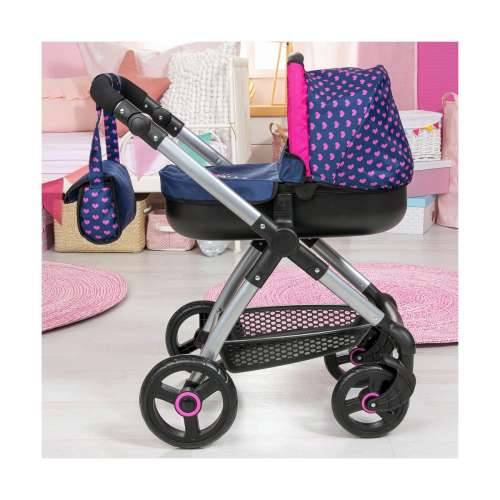 Kolica za lutke Reig Stule Pram Mornarsko plava 63 cm Cijena