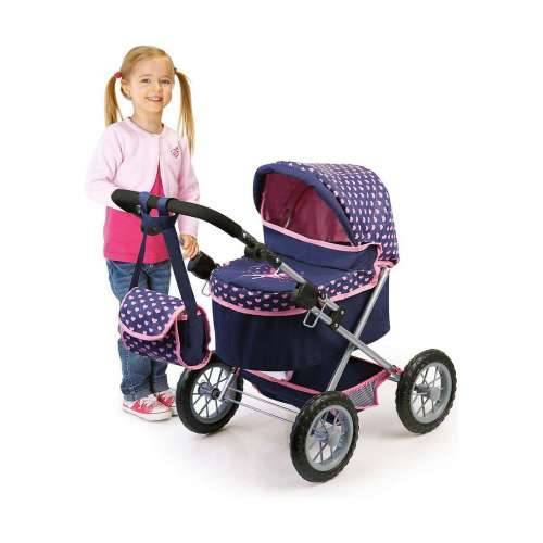 Kolica za lutke Reig Trendy Royal Special Version Plava Roza 45 cm Cijena