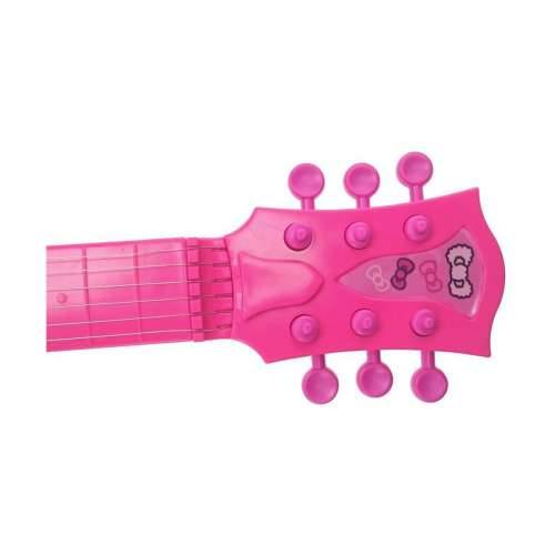 Gitara za Djecu Hello Kitty Elektronika Mikrofon Roza Cijena