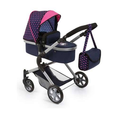 Kolica za lutke Reig Combi Neo Pro Mornarsko plava 63 cm Cijena