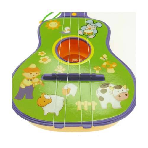 Gitara za Djecu Reig Vijoličasta Zelena 4 Konopci Cijena