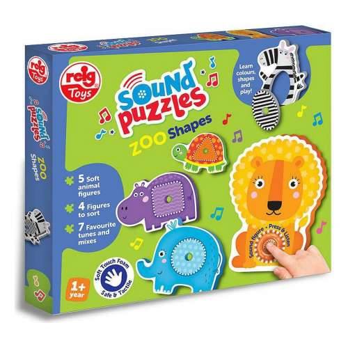 Dječje Puzzle Reig Zoo Shapes Životinje Glazbeni Farma Cijena