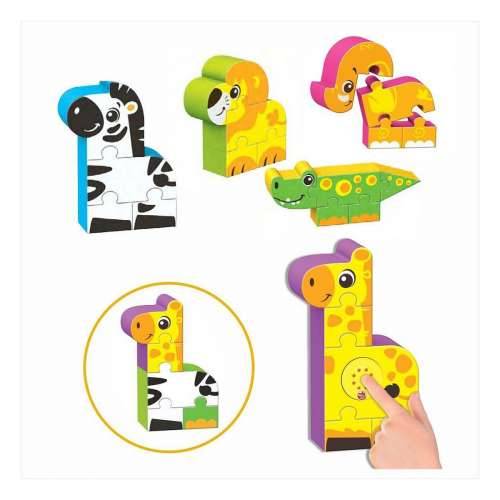 Dječje Puzzle Reig Zoo Blocks 22 Dijelovi Cijena