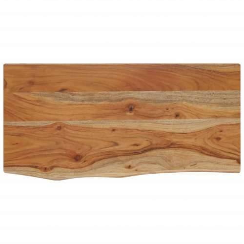 Zidna polica 60x30x2,5 cm pravokutna bagremovo drvo živi rub - Prirodna 60 x 30 x 2.5 cm 1 Masivno bagremovo drvo Cijena