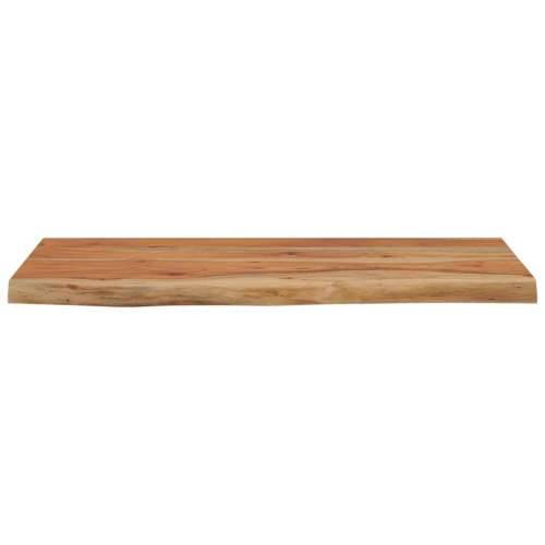Zidna polica 60x30x2,5 cm pravokutna bagremovo drvo živi rub - Prirodna 60 x 30 x 2.5 cm 1 Masivno bagremovo drvo Cijena