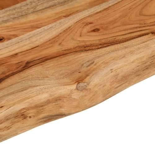 Zidna polica 60x30x2,5 cm pravokutna bagremovo drvo živi rub - Prirodna 60 x 30 x 2.5 cm 1 Masivno bagremovo drvo Cijena