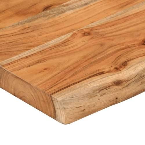 Zidna polica 60x30x2,5 cm pravokutna bagremovo drvo živi rub - Prirodna 60 x 30 x 2.5 cm 1 Masivno bagremovo drvo Cijena