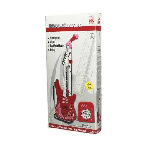 Gitara za Djecu Reig Mikrofon Crvena Cijena