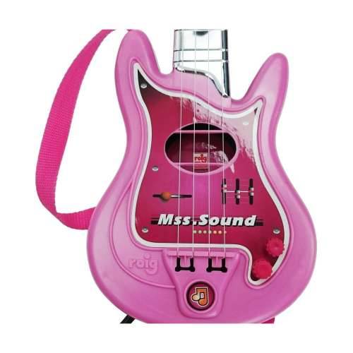 Gitara za Djecu Reig Mikrofon Roza Cijena