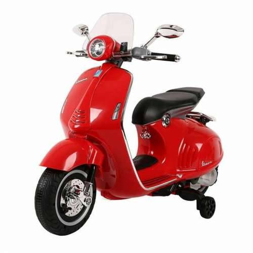 Električni motocikl za djecu Injusa Vespa Crvena Cijena