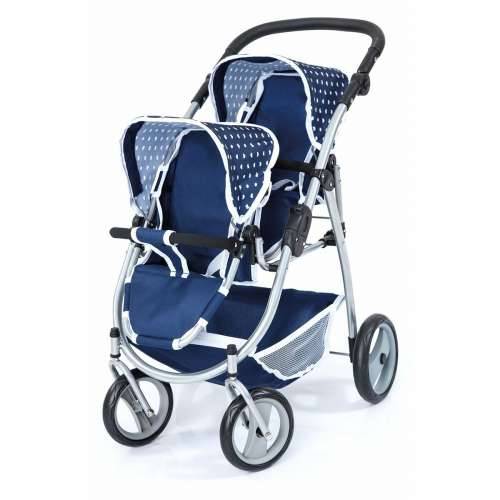 Kolica za lutke Reig Tandem Plava 73 x 63 x 46 cm Cijena