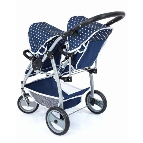 Kolica za lutke Reig Tandem Plava 73 x 63 x 46 cm Cijena