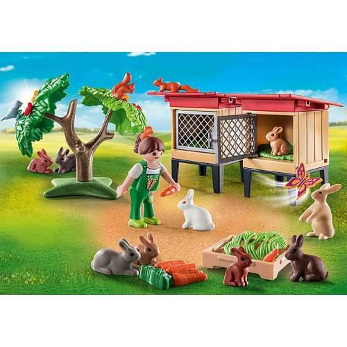 Playset Playmobil 71252 Country Rabbit Hutch 41 Dijelovi Cijena