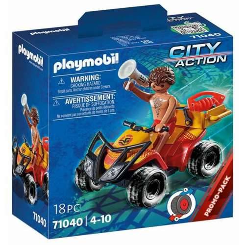 Playset Playmobil City Action Rescue Quad  18 Dijelovi 71040 Cijena
