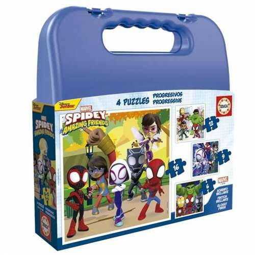 Set 4 Puzzle Spidey Kovčeg Cijena