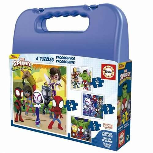 Set 4 Puzzle Spidey Kovčeg Cijena