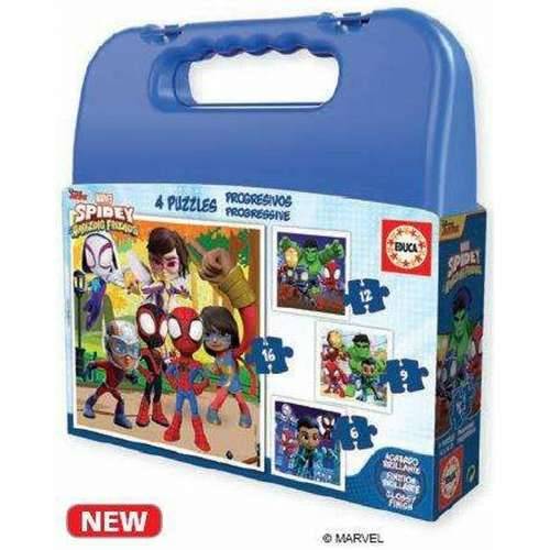 Set 4 Puzzle Spidey Kovčeg Cijena