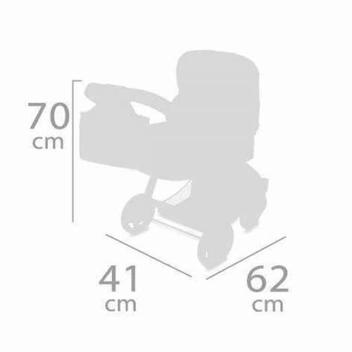 Kolica za lutke Decuevas Funny Sklopiv 3 u 1 41 x 62 x 70 cm Cijena