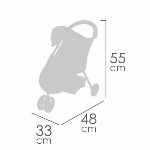 Kolica za lutke Decuevas Gala 33 x 48 x 55 cm Lila 50 cm Cijena