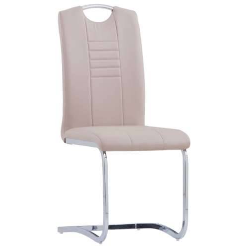 Konzolne blagovaonske stolice od umjetne kože 4 kom cappuccino Cijena