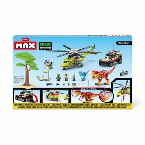 Igra Gradnje + Figurice Zuru Max Dino 33 x 48,3 x 7,6 cm 592 Dijelovi Cijena