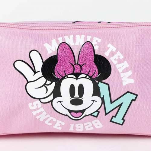 Školska Pernica Minnie Mouse Fuksija 11,5 x 2 x 22,5 cm Cijena