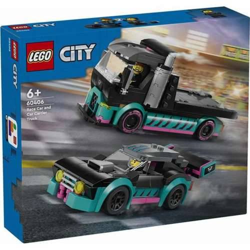 Igra Gradnje Lego Coche de Carreras y Camion de Transporte Pisana Cijena