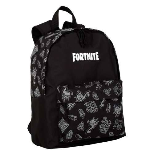 Školski Ruksak Fortnite Dark black Crna 41 x 31 x 13,5 cm Reflektirajuće Cijena